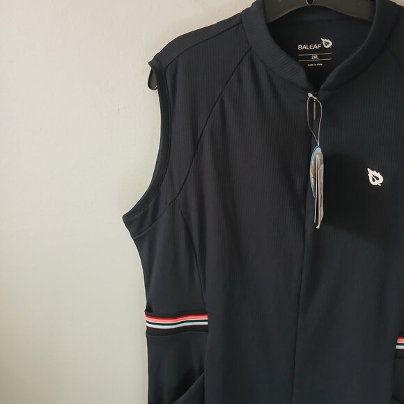 Baleaf Athletic Women's Sleeveless Quarter Zip Dress Mini Keyhole Size 2XL - Picture 3 of 15